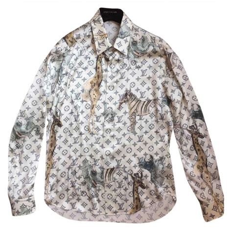 louis vuitton mens silk shirt|Louis Vuitton shirts cheap men's.